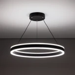 Подвесная люстра Citilux Дуэт CL719501 (регулировка яркости, LED, 220V, пульт управления, на тросе, кольцо)