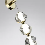 Бра Odeon Light Jemstone 5085/17WL золото/прозрачный/металл/акрил LED 17W 4000K 800Лм (220V, шар, бусы)