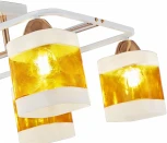 Потолочная люстра на штанге Arte Milano AMALFI 322008/4 WH+FG