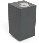 Архитектурная подсветка Feron Корфу 48489 DH055, 2*5W, 800Lm, 3000K, серый Бостон (LED, 220V, IP54)