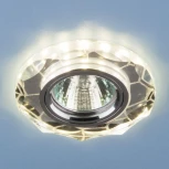 Встраиваемый точечный светильник Elektrostandard 2120 MR16 SL зеркальный серебро