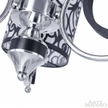 Подвесная люстра Arte Milano Florentia-4957 304957/3 Bk/Ni (220V, на цепи)
