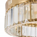 Потолочная люстра светодиодная MyFar Irina MR2010-1CL (220V, хрусталь)