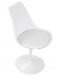 Стул обеденный TULIP (белое основание, цвет белый (W-02))