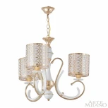 Подвесная люстра Arte Milano Florentia-1237 301237/3 Wh/Gd (220V, на цепи)