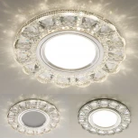 Встраиваемый точечный светильник Elektrostandard 2218 MR16 CL прозрачный