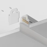 Шинопровод под гипсокартон 3м Gravity встраиваемый белый (магнитный) Maytoni Technical TRX010-423W (48V)