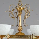 Подвесная люстра Ambiente by Brizzi Seville 02140/8 AB (220V, на цепи)