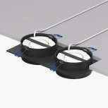 Встраиваемый светильник Denkirs Flat DK2092-BK (220V)