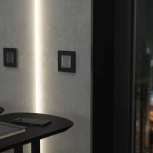 Рамка на 1 пост (черный софт) Werkel W0012908 (a062799)