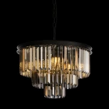 Подвесная люстра каскадная Loft IT Prism 10018/500C (220V, хрусталь, на цепи)