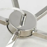 Подвесная люстра Lussole Clovis LSP-8744 (220V, на цепи, свеча, IP21)