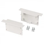 Профиль с экраном SL-LINIA62-F-2500 WHITE+OPAL (Алюминий) 021374 Arlight SL-LINIA