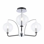 Потолочная люстра на штанге Arte Milano Napoli-321007 321007/3 BK.CR (220V, свеча)