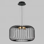 Подвесной светильник Imex MD.23105-1-P-BK+BR (220V, на тросе, круглые)