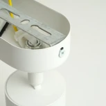 Спот настенно-потолочный Feron ML1862 ZEN 48644 GU10, белый, хром (220V)