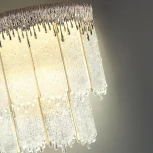 Бра Odeon Light Cleo 5091/20WL золотой/прозрачный/стекло LED 20W 3700K (220V)