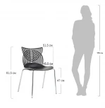 Стул Cat чёрный