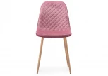 Стул Woodville на металлокаркасе Capri pink / wood 11949