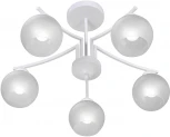 Потолочная люстра на штанге V4286-0/5PL Vitaluce (220V, шарики)