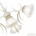 Подвесная люстра Arte Milano Napoli 316066/D680/4 IV (220V, на цепи, цветы, листья)