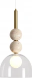 Подвесной светильник Freya Sunspot FR5482PL-01BS (220V, на тросе, шарики)