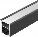 Профиль SL-LINIA52-3L-F-2000 ANOD BLACK (Arlight, Алюминий) 044685