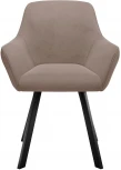 Стул DikLine 248 поворотный, Z48 капучино, ножки черные