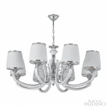 Подвесная люстра Arte Milano Florentia-9247 309247/8 Wh/Ni (220V, на цепи)