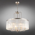 Подвесная люстра Borno OML-66013-08 (220V, хрусталь, на цепи)