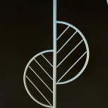 Подвесной светильник Leaf A Голубой ImperiumLoft Leaf01 (178148-26) (220V, на проводе, шар)