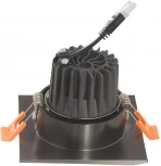 Встраиваемый светильник Lumina Deco Dalston LDC F115 BK (LED, 220V)