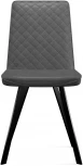 Стул 202 KL14 серый, ножки черные Dikline 00-00059750