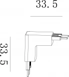 Коннектор SWG SLIM CN-SLIM-BL-TL (48V)