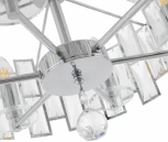 Потолочная люстра хрустальная на штанге Arte Milano Sorrento-4209 374209/6/80/470 CR (220V)