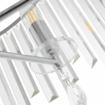 Подвесная люстра хрустальная на штанге Arte Milano Sorrento-2509 372509/5/250/400 CR (220V)