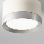 Накладной потолочный светильник Hoop GX53 1x15Вт Maytoni Technical C086CL-GX53-SRD-WS (220V, круглые)