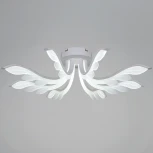 Потолочная люстра светодиодная с пультом и ночным режимом Reluce 14390-0.3-08S white (Умный дом) (220V)