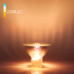 Лампочка галогенная полусфера прозрачная G5.3 50W 220V 530 lm Elektrostandard MR16/C 220V50W (BХ103)