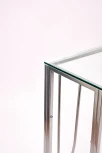 Консольный стол AllConsoles 1022-CS clear серебряный
