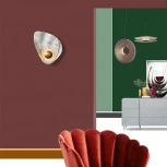 Настенный светильник (бра) Clam белый Мрамор ImperiumLoft Clam01 (133214-22) (LED, 220V)