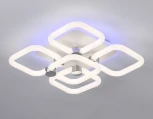 Потолочная светодиодная люстра RGB Ambrella Acrylica FA3861 (220V, пульт управления)