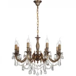 Подвесная люстра Lucia Tucci Firenze 141.8 antique (220V, на цепи, подсвечник, свеча)