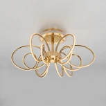 Потолочная люстра RGB на штанге Citilux Salma Smart CL224A162 (LED, 220V, голосовое управление, пульт управления, управление смартфоном, умный дом - Алиса, Маруся, Экосистема Сбер)