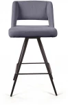 Стул полубарный Top Concept Molly, ткань серый