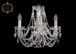 Подвесная люстра Art Classic 11.11 11.11.3.141.Gd.Sp (220V, хрусталь, на цепи, подсвечник, свеча)
