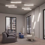 Трековый светильник магнитный светодиодный MAG-ORIENT-TUBE-TURN-L600-20W Day4000 (BK, 180 deg, 48V) (Arlight, IP20 Металл) 035670