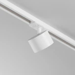 Трековый светильник однофазный, 12W 220V Maytoni Glare TR225-1-GX53-W (круглые)