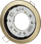 Встраиваемый точечный светильник ЭРА KL35 SB /1 (к) (220V, круглые)