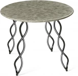 Стол SHT-TU17/МДФ 80 лофт медь/чёрный муар Sheffilton SHT-TU17 3533725703